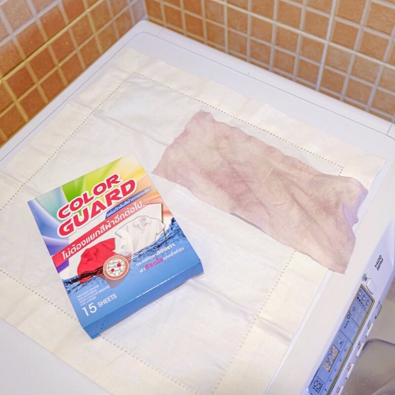 แผ่นดูดสีตก แผ่นซักผ้ากันสีตก COLORGUARD - Image 5