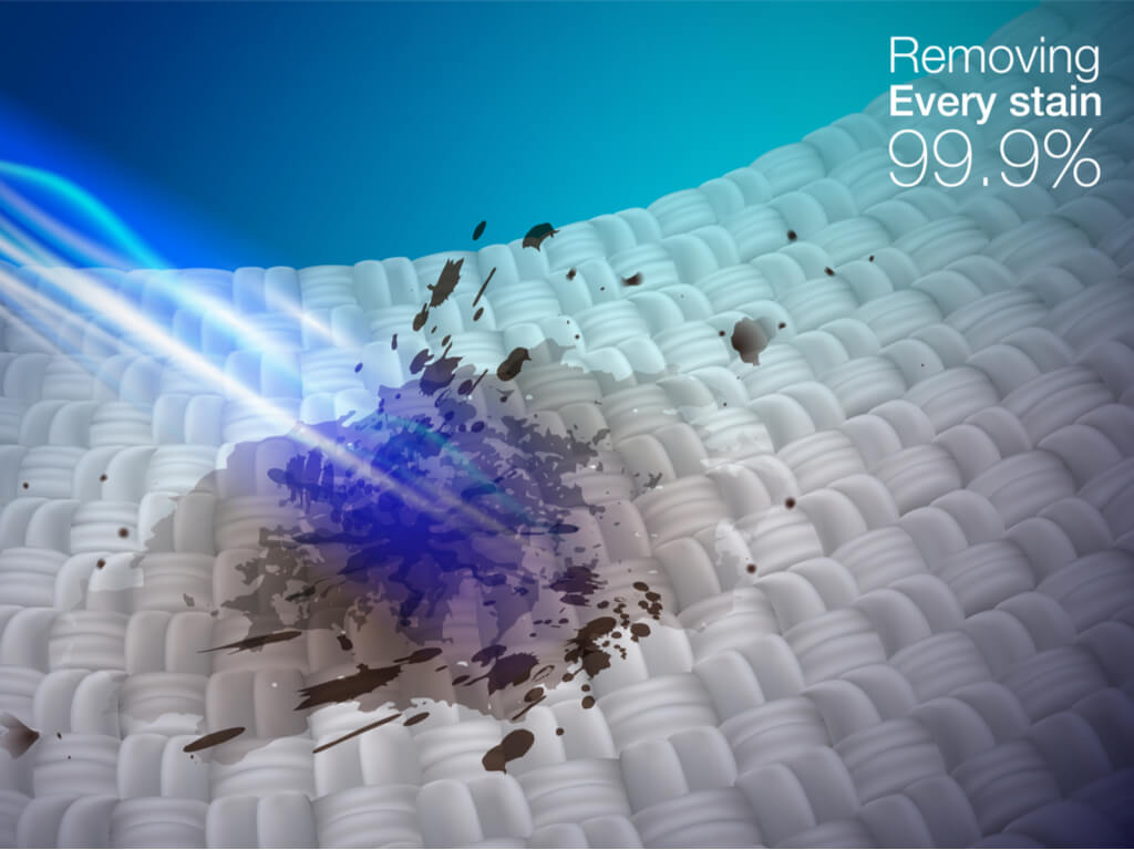 remove stains color guard